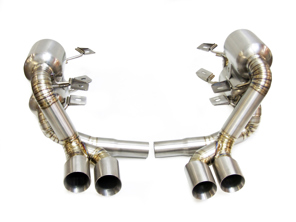 Pot d'Echappement / Silencieux Titane DesignTek pour Porsche 997 - 99711121102, 99711121103, 99711123102, 99711123103, 99711121202, 99711121203, 99711123202, 99711123203