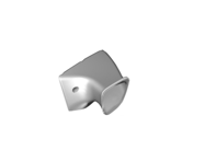 Presa d'aria per finestra laterale Air Guide. Pacchetto Weissach Porsche Cayman GT4 RS - 982845395DA3G, 982845396DA3G