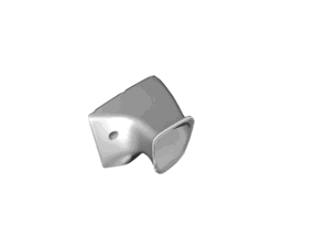 Presa d'aria per finestra laterale Air Guide. Pacchetto Weissach Porsche Cayman GT4 RS - 982845395DA3G, 982845396DA3G