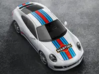Martini Racing Design Motorsport Deko Aufkleber Set. Porsche 991 - 99104480185, 99104480186