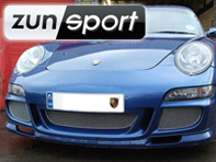 前保险杠不锈钢格栅套装 ZunSport。保时捷 997 GT3