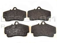 Plaquettes de frein arrière. Porsche 996 GT2/GT3 - 99635294703
