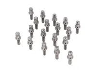 Auspuffkrümmer Titan-Schraubensatz M8x21 für Porsche 986 / 996 / 987.1 / 987.2 / 997.2 / 981 / 991 / GT4 - 99907353501, 99907347101, 99907353502