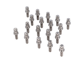 Collettore di scarico Set bulloni in titanio M8x21 per Porsche 986 / 996 / 987.1 / 987.2 / 997.2 / 981 / 991 / GT4 - 99907353501, 99907347101, 99907353502