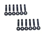 Titan-Stehbolzen- und Mutternsatz, Abgaskrümmer zum Zylinderkopf. Porsche 718 Boxster / 718 Cayman - 99907358901 - 9M7182025SPYTISTUDHEAD