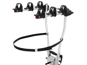 Porte-vélos sur attelage Thule HangOn 3 avec fonction d'inclinaison. Porsche Cayenne / Macan - 972000