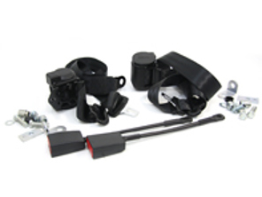 SICHERHEITSGURTE – VORNE Automatisch / Trägheit VERTIKALE B-SÄULENHALTERUNG / BODENSCHNALLEN mit L-Halterung PAAR - 92880312610, 9288031261070B