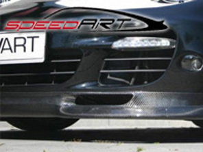 Front Chin Spoiler SpeedART BTR-II Carbon. Porsche 997 Turbo