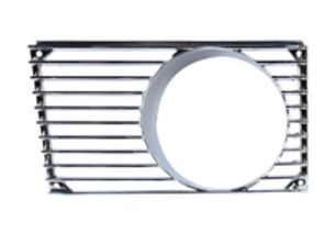 Gitter für Zusatzscheinwerfer, Chrom. Porsche 914 - 91455923510, 91455923610 - 1684550870, 1684550880