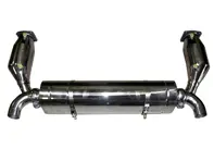 Escape deportivo silenciador trasero y catalizadores Porsche 997 GT2 y GT2 RS