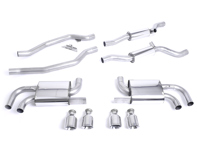 Milltek Sports Exhaust System Resonated (Slightly Louder System). Porsche 958 Cayenne Turbo - 95811191020, 95811191021, 95811191022, 95811191023 - SSXPO111