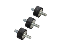 Tampone in gomma per radiatore dell'olio, SET DI 3. Porsche 911 1984-89 - 93020723900, 93020723901, 93020723902 - 930 207 239 02