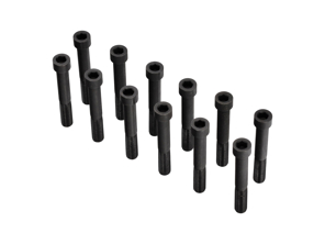 Kipphebel-Linsenkopfschrauben-Satz, 12 Stück. Porsche 911 / 964 / 914 - 99906700800, PCG06700800