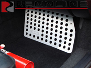 Rennline Aluminium Bodenplatte. Beifahrerseite. Porsche 964 / 993 - F18RH
