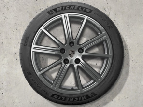 Jantes alliage 20" Panamera Turbo et pneus été Porsche d'origine - 976044660B