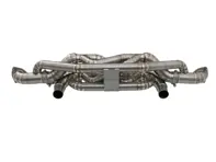 Escape deportivo con bypass valvulado y silenciador de tubo Z de titanio. Porsche 718 GT4 RS / Spyder RS - 9GT251053A, 9GT251053B - 9M9GT25105B