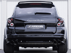 Aileron inférieur arrière de hayon. Hamann pour Cayenne