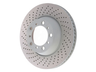 Disque de frein arrière monobloc percé, 330 x 28 mm, Porsche 991.2 / 992 - 99135240401, 99135240301, 9P1615602, 9P1615601 - PRL31524, PRR31624