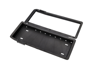 Bisagra de caja de cassette, tipo LHD, negra. Porsche 924/944/928 - 9285557290301C