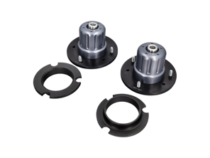 Support supérieur d'amortisseur arrière monoball - Lot de 2 pour Porsche 986 / 987.1 / 987.2 - 98633305903, 98633305904, 98633305906, 98733305900 - 986RSMT