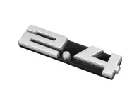 '2.4' Badge voor ventilatierooster achter. Porsche 911 1972 - 91155901500, 91155901502