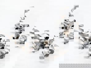 Silencieux arrière Milltek Sport avec embouts GT-115 en titane brossé. Porsche Macan 95B MK2 GTS et Turbo. - 95B253601DY, 95B253600CY, 95B253612MY, 95B253611MY, 95B253600DY, 95B253601EY - SSXPO178