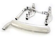 Auspuff & Wärmetauscher Single Outlet System Porsche 911 1984-89 - 93011116905, 93011118303, 93011118306, 93011323009, 93011323015, 93011323025, 93011323028, 93011104300, 93011104303, 93021102901