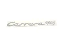 Autocollant 'CARRERA RS' sur le capot arrière, en noir. Porsche 911 72-73 - 91155903603, 91155903602, 91155903601, 91155903600