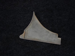 Protezione motore DESTRA - piastra di blocco per alloggiamento ventola piccola. Porsche 914GT - TK 211K, TK 211L, TK211K, TK211L