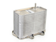 Enfriador de aceite del radiador en el motor. Porsche 997 3.8L - 99710702500, 997 107 025 00, 8MO376729621, 99710702502