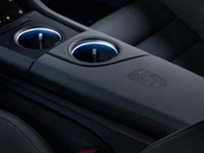 Armlehne Mittelkonsole, oberer Teil. Porsche Taycan RHD Autos - 9J1867166AAA11