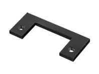 Plaque de positionnement filetée pour serrure de capot avant Porsche 356A 1955-59 - 356 51284, 35651284 - PRS36