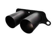 Auspuffendrohrblende aus Titan. Porsche 997 GT3, 991 GT3 und GT3 RS - 99711125390, 99711125393