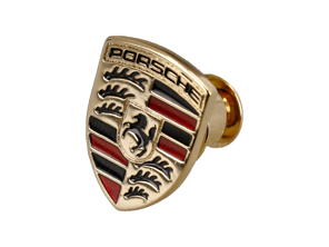 Bouton Crest – Essentiel avec l'emblématique écusson Porsche. - WAP0504100RBTT