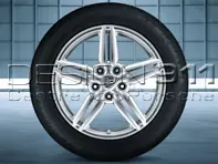 19' Cayenne Design II Alufelgen & Reifen Original Porsche - 95804460233, 95804460234, 95804460243, 95804460244