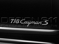 718 CAYMAN Model designation on doors - 98204480011041, 98204480011V04