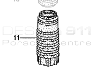 Soufflet d'amortisseur. Porsche 993 RS