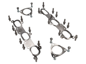 Joint de collecteur d'échappement, kit d'écrous et de boulons. Porsche 996 GT3