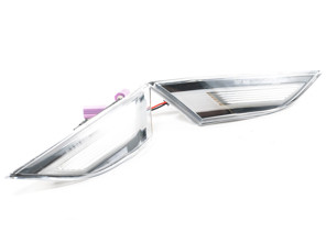 Rennline LED side repeaters clear. Porsche 991 / 981 / 718 - 99163125505, 99163125506, 99163125605, 99163125606
