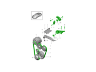 Kompletter Riemenscheiben- und Riemensatz – Spanner, Halterungen, Riemenscheiben, Antriebsriemen und Befestigungsschrauben – für Porsche 991-2 Carrera S mit PDCC 2017-2019 - 9A210221100, 0PB903308, 94810283900, 94810226100, 0PB903317, 99907324602, PAF008362, 99907341101, 9A700803500, 99907341201, PAF008361, 9A210222100, 0PB903137B, 9A110203001, 0PB145172, 9A110221200, 9A210201600, 0PB145201, 99907357901, PAF008343, 90038504801, PAF008128, 90038509101, PAF008152, 03G145291