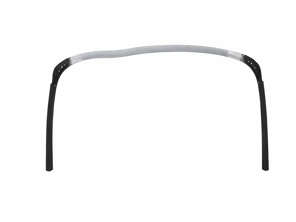 Guarnizione roll bar posteriore targa. Porsche 911 1970-73 - 90156509144