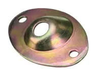 Innere Spannplatte zur Montage der Nebelscheinwerfer. Porsche 911 74-83 - 91163106001, 91163115001