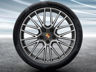 21' Cayenne RS Spyder Alloy Wheels & Summer Tyres Original Porsche - 9Y0044675H