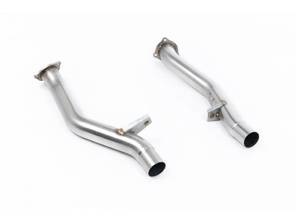 Tuyaux de dérivation de catalyseur secondaire d'échappement sport Milltek. Porsche 958 Cayenne Turbo 4,8 L V8 (2010-2014) - 95811302450, 95811302451, 958113024BX, 95811302452, 95811302453, 958113030X, 958113030BX, 95811302454, 958113030CX, 95811302350, 95811302351, 958113023CX, 95811302352, 95811302353, 958113029X, 958113029BX, 95811302354, 958113029CX - SSXPO182