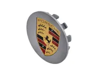 Radkappe in GT-Silbermetallic. Porsche 958 Cayenne / 970 Panamera - 9P1601147AM7Z, 9P1601147A