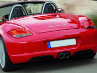 Hintere Stoßstange. Porsche Boxster 987 MKII (OE-Teilenummer 98750529104 / 98750541124) - 98750529104, 98750541124