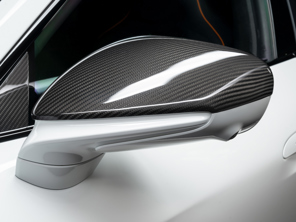 Profili specchietti laterali TechArt, in carbonio, coppia. Porsche 9J1.1 / 9J1.2 Taycan - 09J.121.320.009, 9J.121.320.001, 9J.121.320.002, 9J.121.320.003, 9J.121.320.004 - 09J.121.320.009