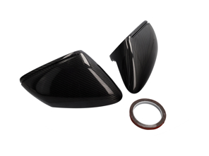 Außenspiegelblenden aus Carbonfaser RHD. Porsche 992 / 9J1 Taycan - 992857527GG2X, 992857528GG2X - ML-ZDH435-PRO