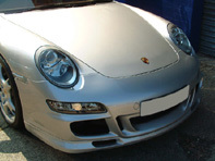 Voorbumper Aero. Porsche 997 2004-08 (OE-onderdeelnr. 99750596108 / 99750596109) - 99750596100, 99750596101, 99750596108, 99750596109