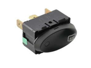 Interrupteur à bascule pour le chauffage de la lunette arrière et des rétroviseurs extérieurs. Porsche 986 Boxster / 996 - 99661313410A05, 99661313410